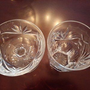 2 pieces Waterford ASHLING crystal drinkware